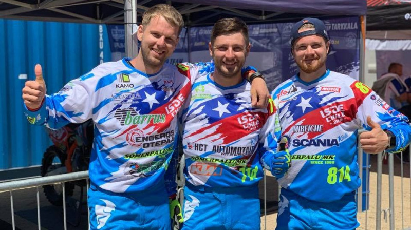 "Sõmerpalu MK" komandas sportisti. Foto: Sõmerpalu MK