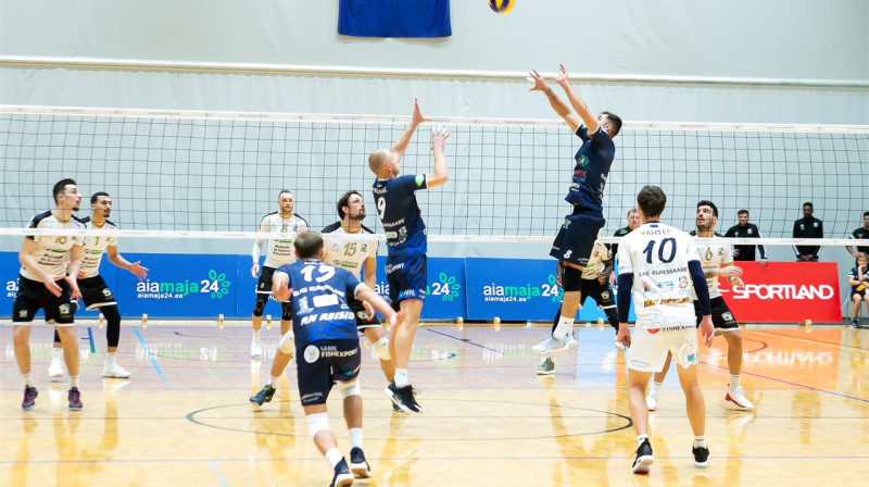 Artis Caics piespēlē
Foto: cev.lu