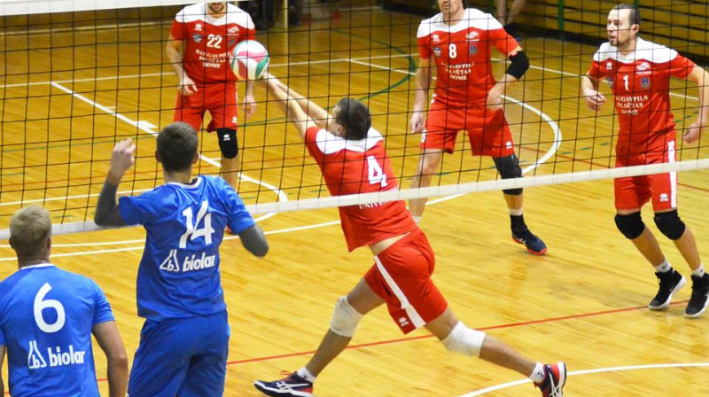 Sīvākā cīņa pagaidām ceturtdaļfinālā bijusi DU - VK "Biolars"/Jelgava duelī
Foto: facebook.com/vkdaugavpils