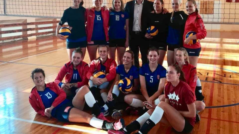 Gulbenes volejbolistes nebija tālu no lielākā pārsteiguma ceturtdaļfinālā
Foto: Facebook/VKGulbene