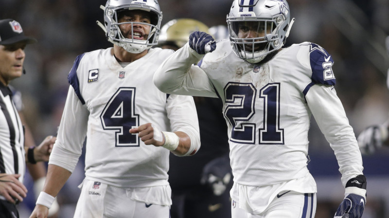 Daks Preskots un Ezekīls Eliots
Foto: USA Today/Scanpix