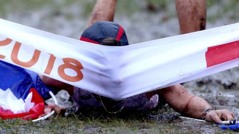 Žimijs Gresjē finišā. Foto: Bryan Keane/INPHO