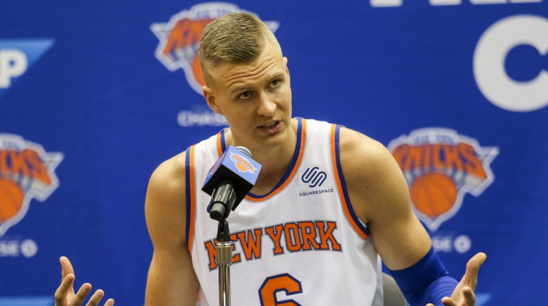 Kristaps Porziņģis. Foto: USA Today Sports/Scanpix