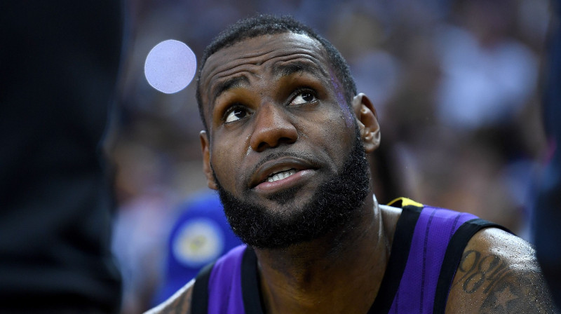 Lebrons Džeimss. Foto: AFP/Scanpix