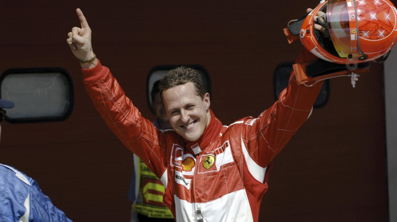 Mihaels Šūmahers 2003. gadā kļūst par visu laiku titulētāko F1 pilotu.
