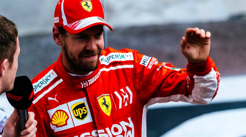 Sebastians Fetels. Foto: Scuderia Ferrari