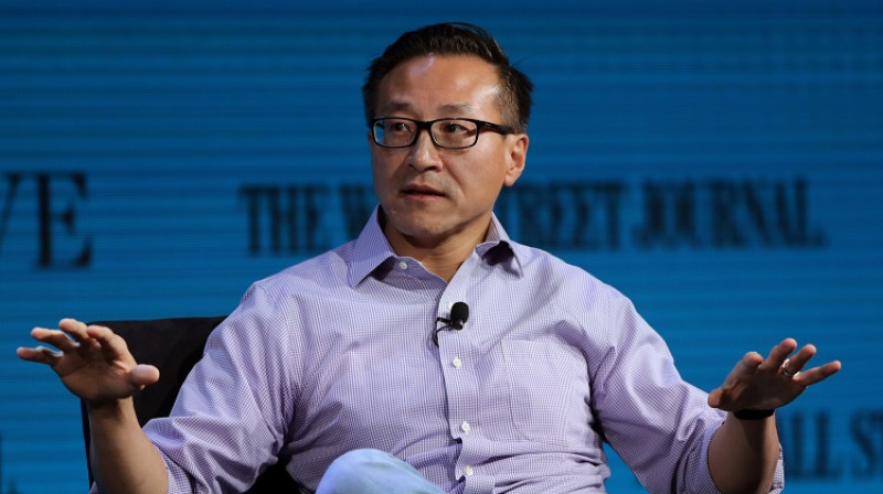 "Alibaba" līdzdibinātājs un "Brooklyn Nets" īpašnieks Džozefs Cai (Joseph Tsai). Foto: Reuters/Scanpix