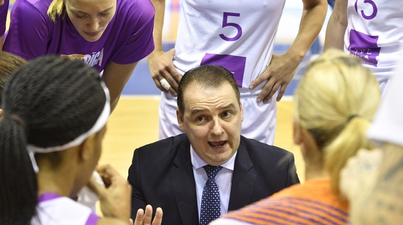 TTT galvenais treneris Mārtiņš Zībarts. Foto: Romāns Kokšarovs, f64