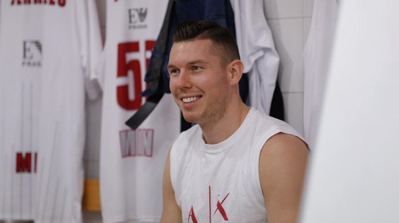 Dairis Bertāns. Foto: Olimpia Milano