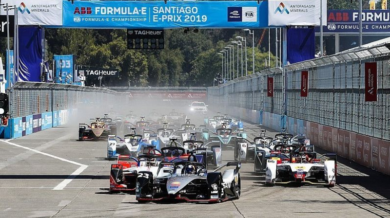Sacensību starts Santjago trasē. Foto: Motorsport.com