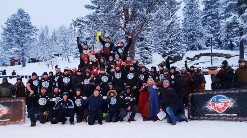 Spēkavīru Čempionu līgas sacensības Norvēģijā. Organizatoru foto