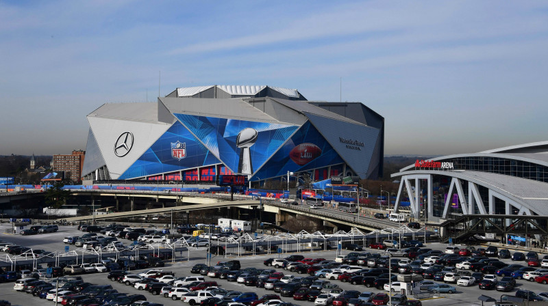 "Mercedes-Benz Stadium" arēna
Foto: USA Today/Scanpix
