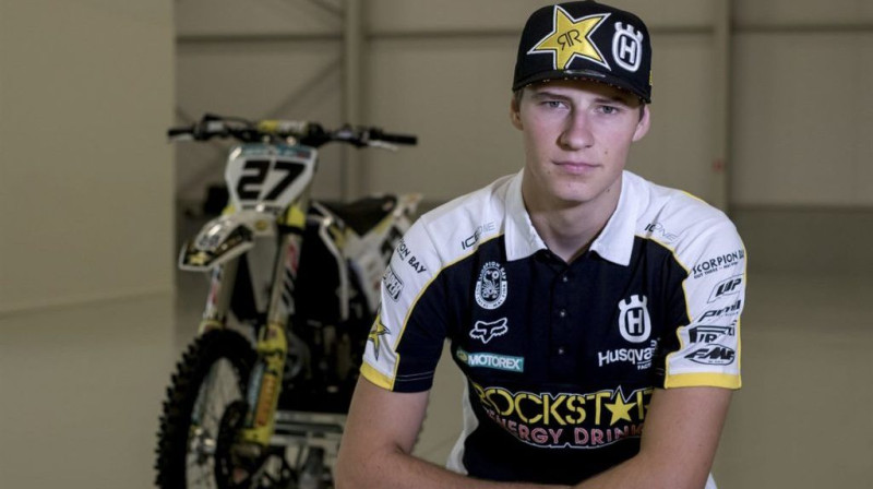 Armins Jasikonis. Foto: Rockstar Energy Husqvarna Factory Racing