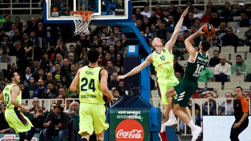 Rolands Šmits un "Barcelona" svētdien plkst. 20:30 cīnīsies par Karaļa kausu. Foto: Scanpix