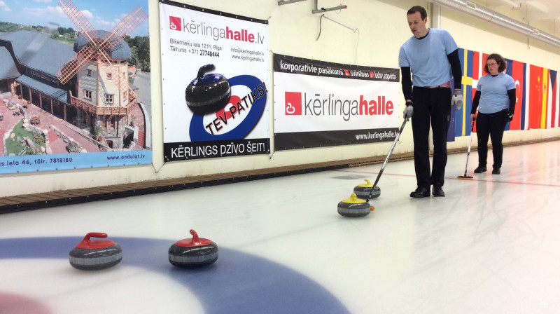 Santa Blumberga/Ritvars Gulbis
Latvijas jauktā pāra kērlinga izlase 2019