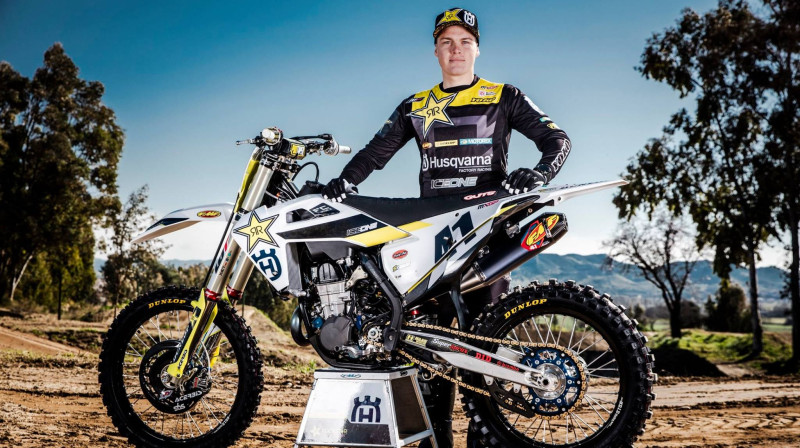 Pauls Jonass. Foto: Rockstar Energy Husqvarna