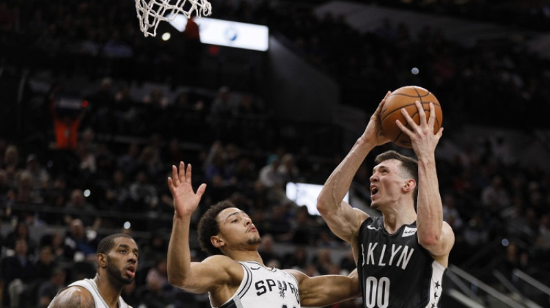 Rodions Kurucs 2019. gada 31. janvārī. Foto: USA Today/Scanpix