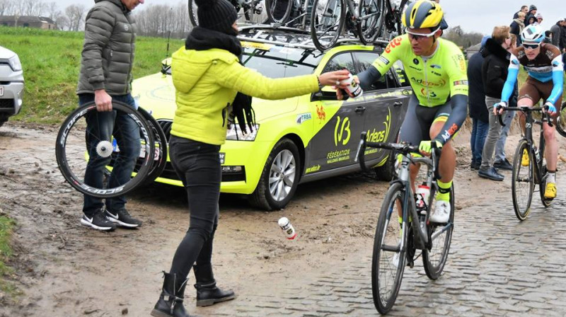 Emīls Liepiņš jau šogad iepazinis Beļģijas bruģi
Foto: Wallonie - Bruxelles komandas arhīvs.