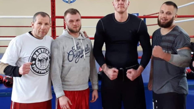 Josifs Kovči (no kreisās), Kristaps Bulmeisters, Kaspars Kambala un Kristaps Zutis
Foto: A.R. Studija