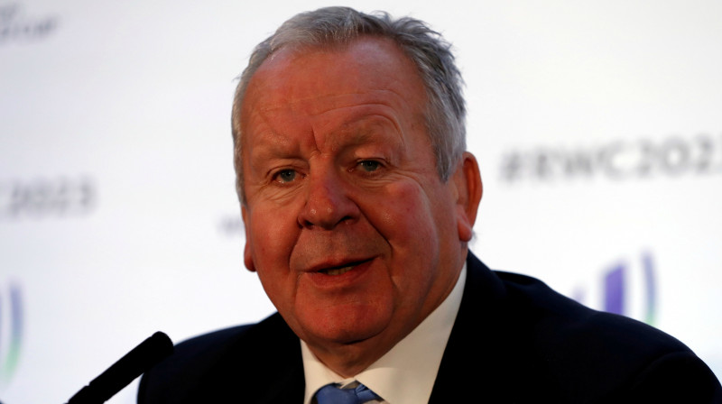 "World Rugby" vadītājs Bils Beumonts
Foto: Reuters/Scanpix