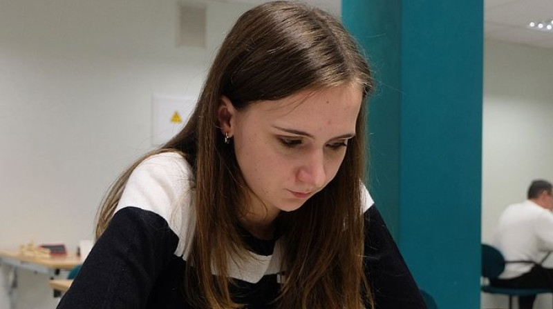 Jūlija Gorožankina. Foto: Latvijas Šaha federācija