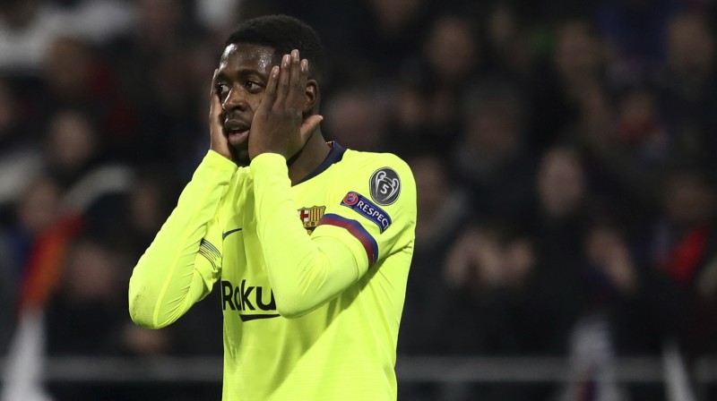 Usmans Dembelē. Foto: AP/Scanpix