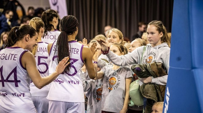 TTT basketbolistes: cīņa par EWBL finālu
Foto: Renārs Koris