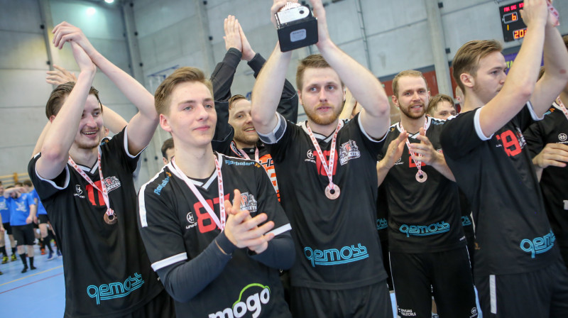 "RTU/Rockets". Foto: Ritvars Raits, floorball.lv