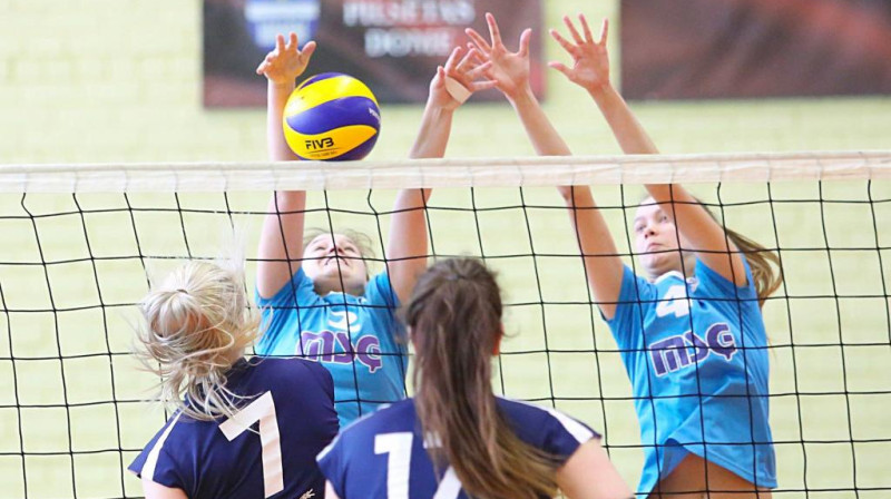 Murjāniešu bloks pusfinālā
Foto: LVF