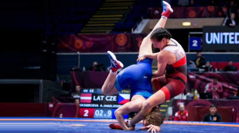 Anastasija Grigorjeva. Foto: Gabor Martin / United World Wrestling