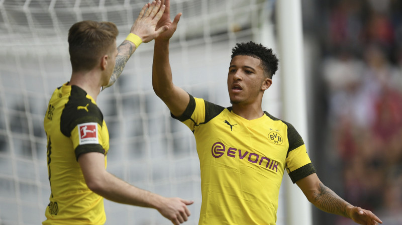 Marko Roiss un Džeidons Sančo
Foto: AP/Scanpix