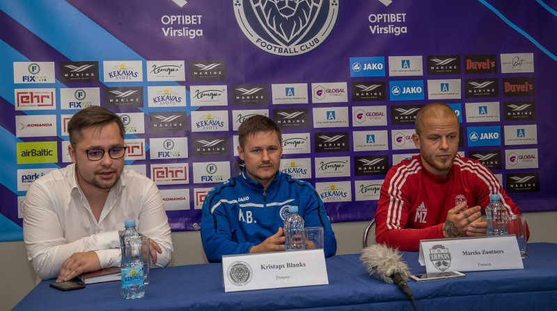 Krišs Upenieks, Kristaps Blanks un Mareks Zuntners / Foto: Zigismunds Zālmanis