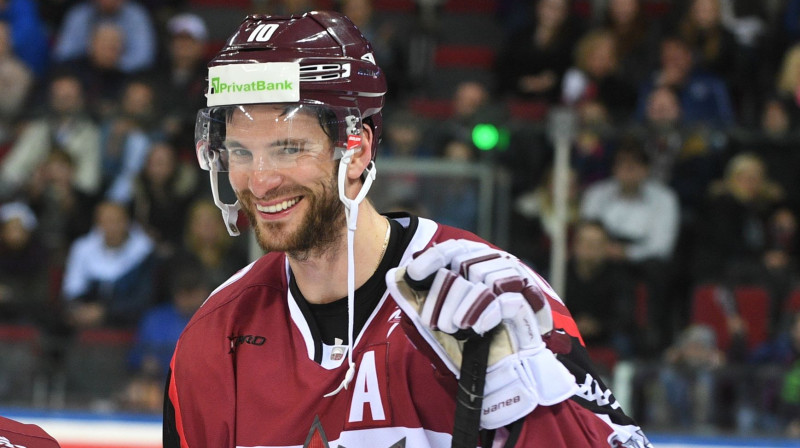 Lauris Dārziņš aizvadīs pirmo pārbaudes spēli izlasē šopavasar. Foto: Romāns Kokšarovs, f64