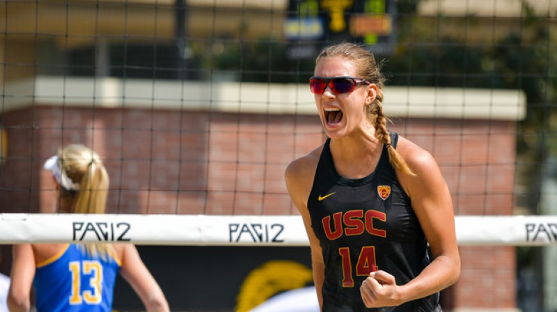 Tina Graudiņa. Foto: John McGillen / pac-12.com