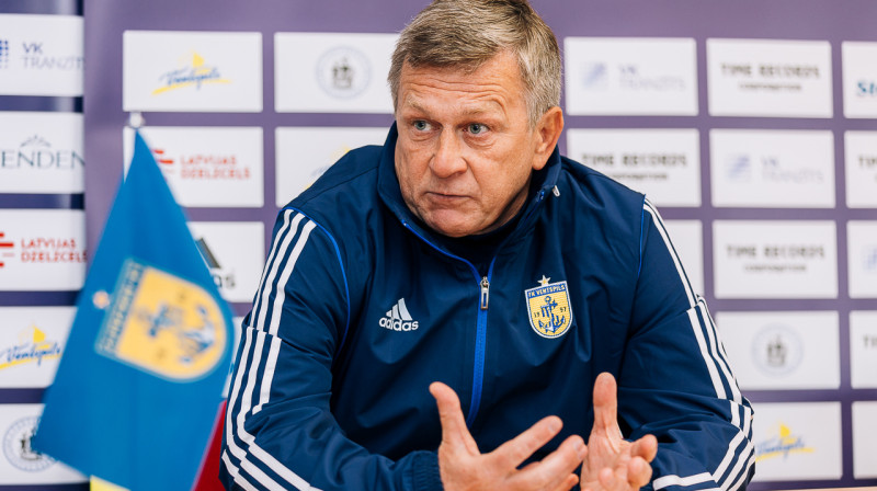 Igors Kļosovs pēc "Ventspils" spēles pret "Jelgavu"
Foto: Raitis Supe