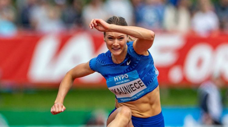 Laura Ikauniece. Foto: imago images/Eibner Europa/Scanpix
