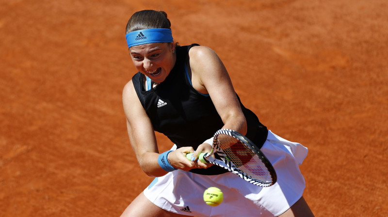 Aļona Ostapenko. Foto: Reuters/Scanpix