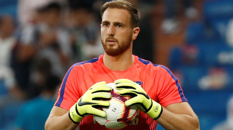 Jans Oblaks. Foto: Reuters/Scanpix