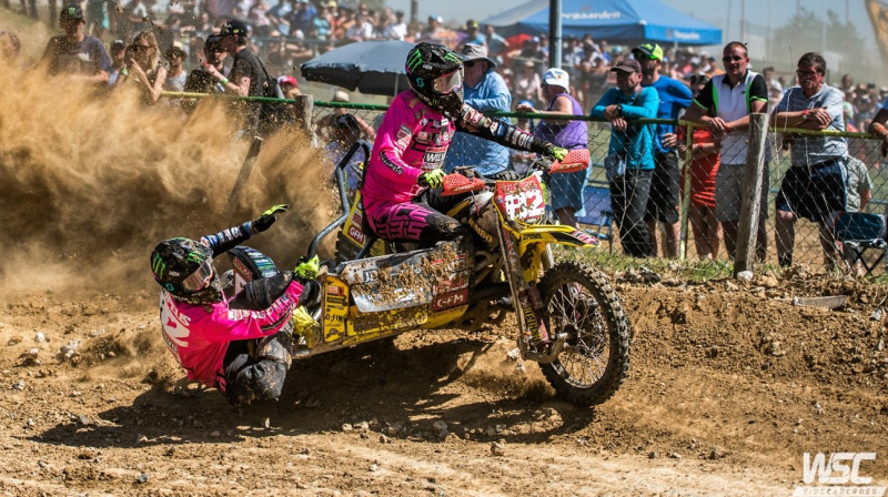 Etjēna Baksa un latvieša Kaspara Stupeļa ekipāža. Foto: Stijn Vanoverbeke Photography