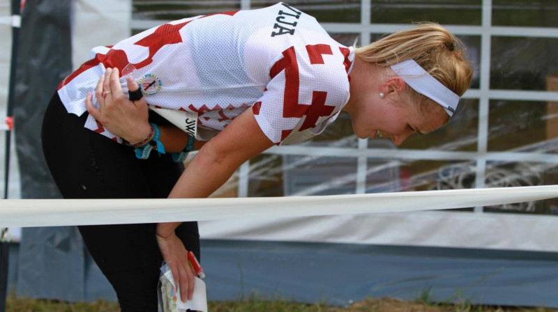 Signe Sirmā. Foto: Latvijas Orientēšanās federācija