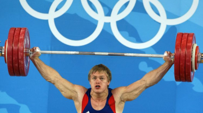 Dmitrijs Lapikovs 2008. gada olimpiskajās spēlēs. Foto: ITAR-TASS/Scanpix