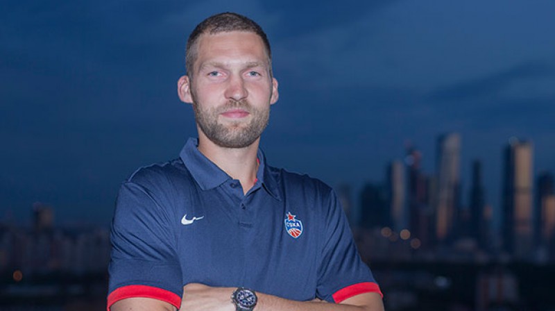 Jānis Strēlnieks. Foto: cskabasket.com