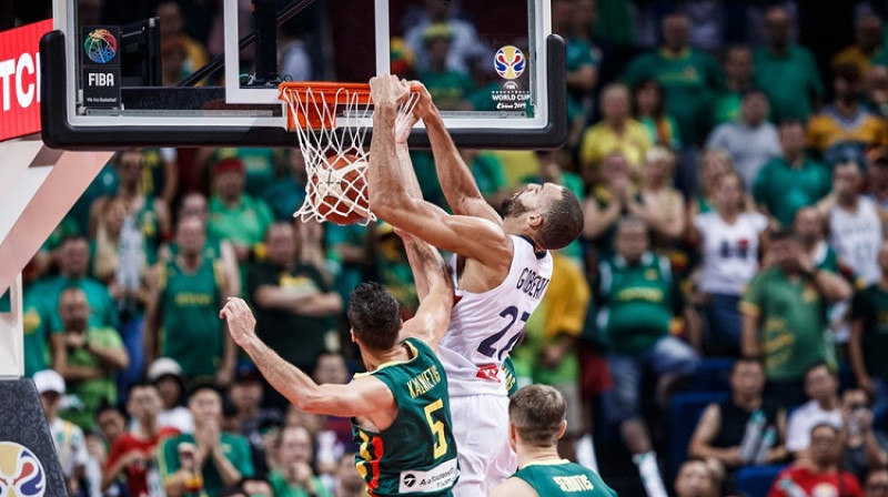 Rudijs Gobērs. Foto: FIBA