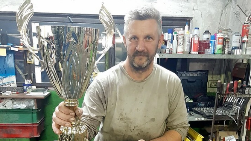 Juris Zembergs. Foto: Brenguļu autotrase