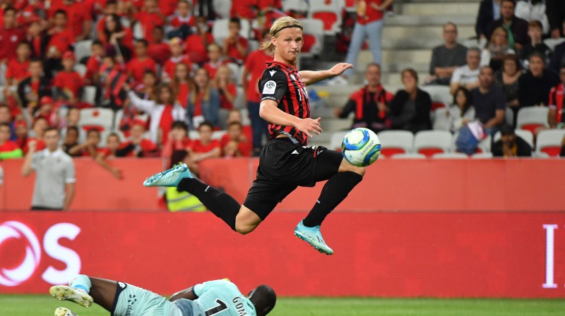 Kaspers Dolbergs. Foto: AFP/Scanpix