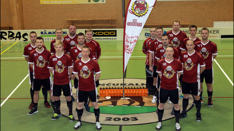 Inčukalna SK "Coyote". Foto: floorball.lv