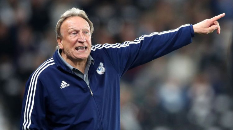"Cardiff City" galvenais treneris Nīls Vornoks. Foto: PA Wire/PA Images/Scanpix