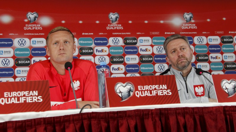 Kamils Gliks un Ježijs Bženčeks. Foto: EPA/Scanpix