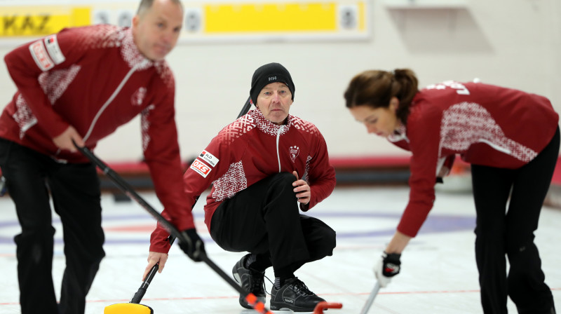Didzis Pētersons
Latvijas jauktās kērlinga izlases spēlētājs
Foto: WCF/Richard Gray