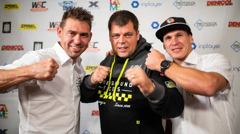 Daniels Vilemsens (pa kreisi) un Kaspars Stupelis (pa labi). Foto: Martin Beňa